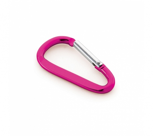 Brinde mosquetão em alumínio personalizado 