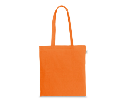 Sacola em 70% algodão reciclado e 30% poliéster reciclado (150 g/m²) 380 x 420 mm
