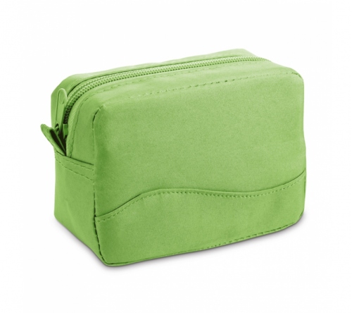 Brinde necessaire em microfibra 130 x 90 x 65 mm