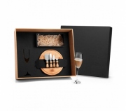   Brinde kit de queijo 6 peças personalizado