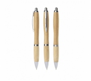   Brinde caneta executiva em bambu personalizada - FBCE-12948