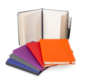   Brinde bloco moleskine 17,7 x 13,3 cm personalizado FBBP-14429S