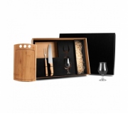   Brinde kit churrasco 5 peças personalizado