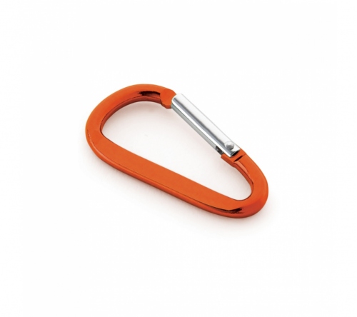 Brinde mosquetão em alumínio personalizado 