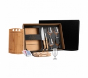   Brinde kit churrasco 8 peças personalizado