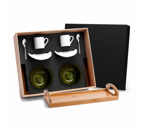 Brinde kit para café da manhã 9 peças personalizado