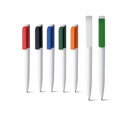 Brinde caneta plástica personalizada Maxema - FBCP-31006