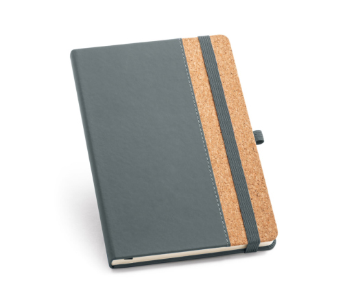 Bloco moleskine em em cortiça e PU, 140 x 210 mm