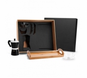 Cozinha e afins Kit café personalizado Brinde kit para café 6 peças personalizado FBKT-90152