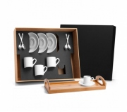   Brinde kit para cafezinho personalizado
