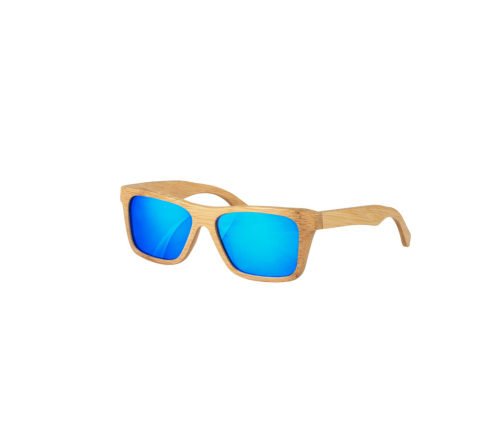Brinde óculos de sol em bambu personalizado
