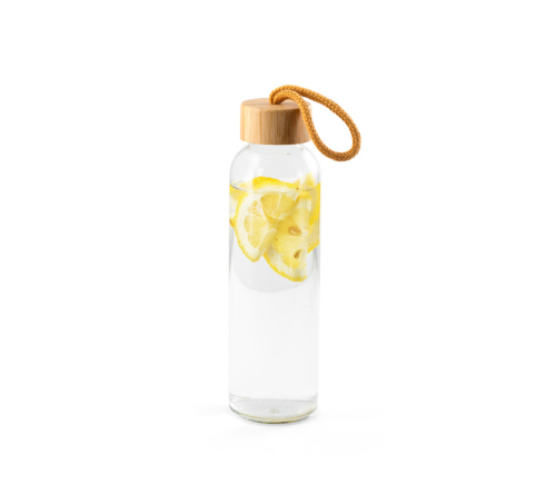 Brinde garrafa 500ml em vidro personalizada