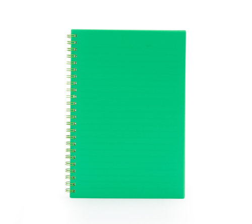 Brinde caderno A5 capa plástica personalizado
