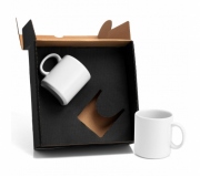   Brinde kit canecas de cerâmica personalizada