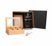 Cozinha e afins Canecas personalizadas Brinde kit para chá 5 peças personalizado FBKT-90141