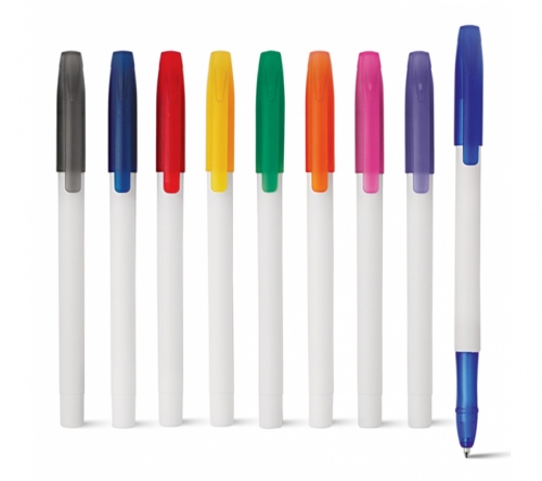Brinde caneta plástica personalizada FBCP-81110