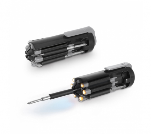 Brinde kit ferramentas ABS com LED personalizado FBKF-94017