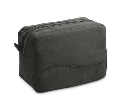 Brinde necessaire em microfibra 130 x 90 x 65 mm
