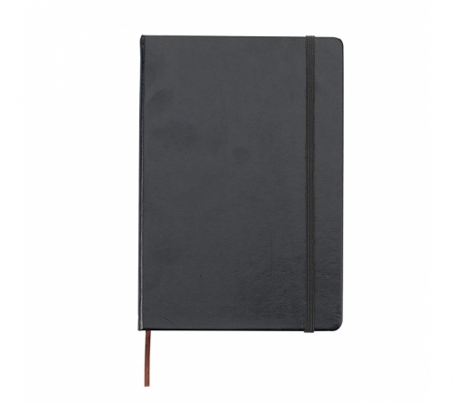 Bloco moleskine 21x14 cm follhas lisas