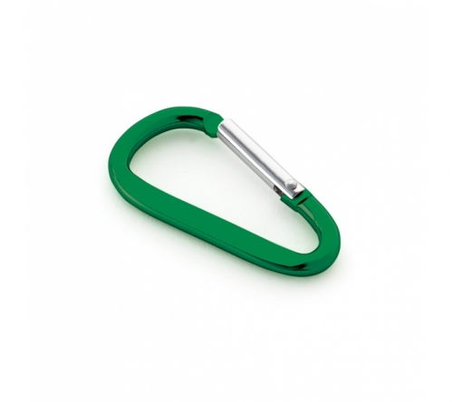 Brinde mosquetão em alumínio personalizado 