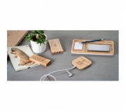   Organizador de mesa com carregador wireless personalizado - FBOS-57911