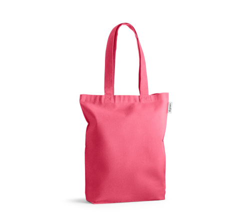 Sacola em 50% algodão, 30% algodão reciclado e 20% poliéster reciclado (220 g/m²)