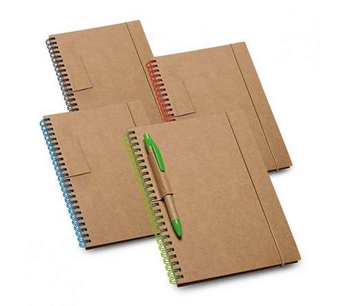 Brinde caderno ecológico personalizado FBCP-93708
