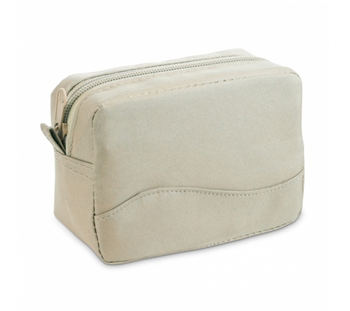 Brinde necessaire em microfibra 130 x 90 x 65 mm