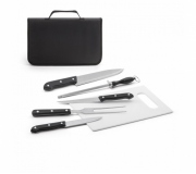   Brinde kit churrasco 6 peças personalizado FBKC-94144