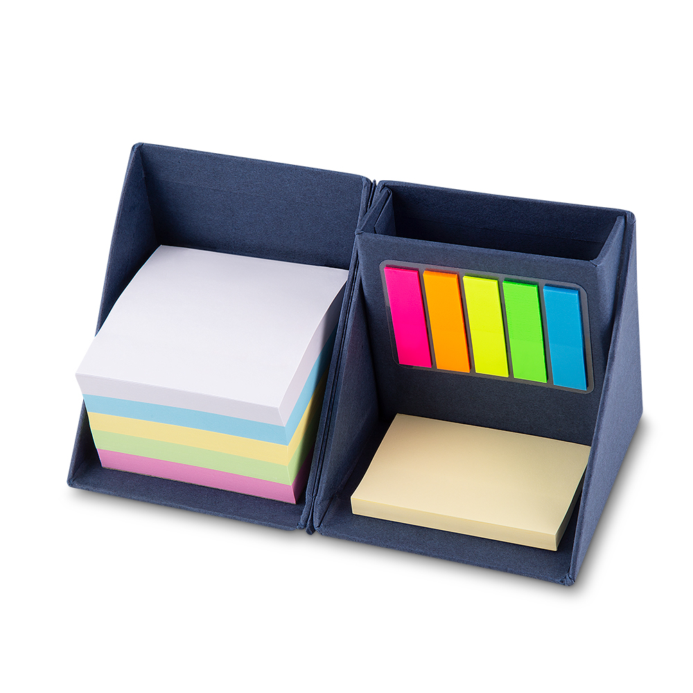 Mini Bloco de Notas em Formato de Cubo – Papelão Reciclado
