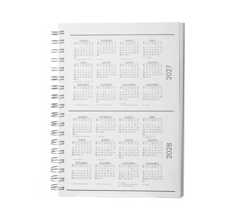 Caderno planner capa em PU com 90 folhas