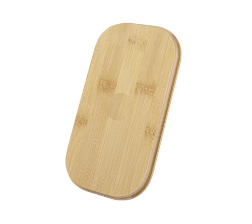 Lancheira marmita Plástica em RPET com Tampa de Bambu Personalizada