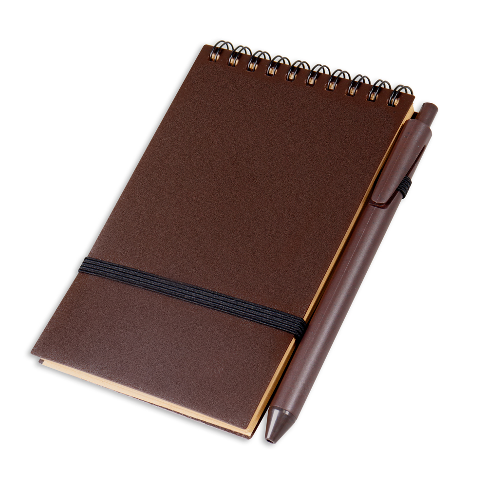   Mini Caderno Capa em PP com Caneta Personalizado