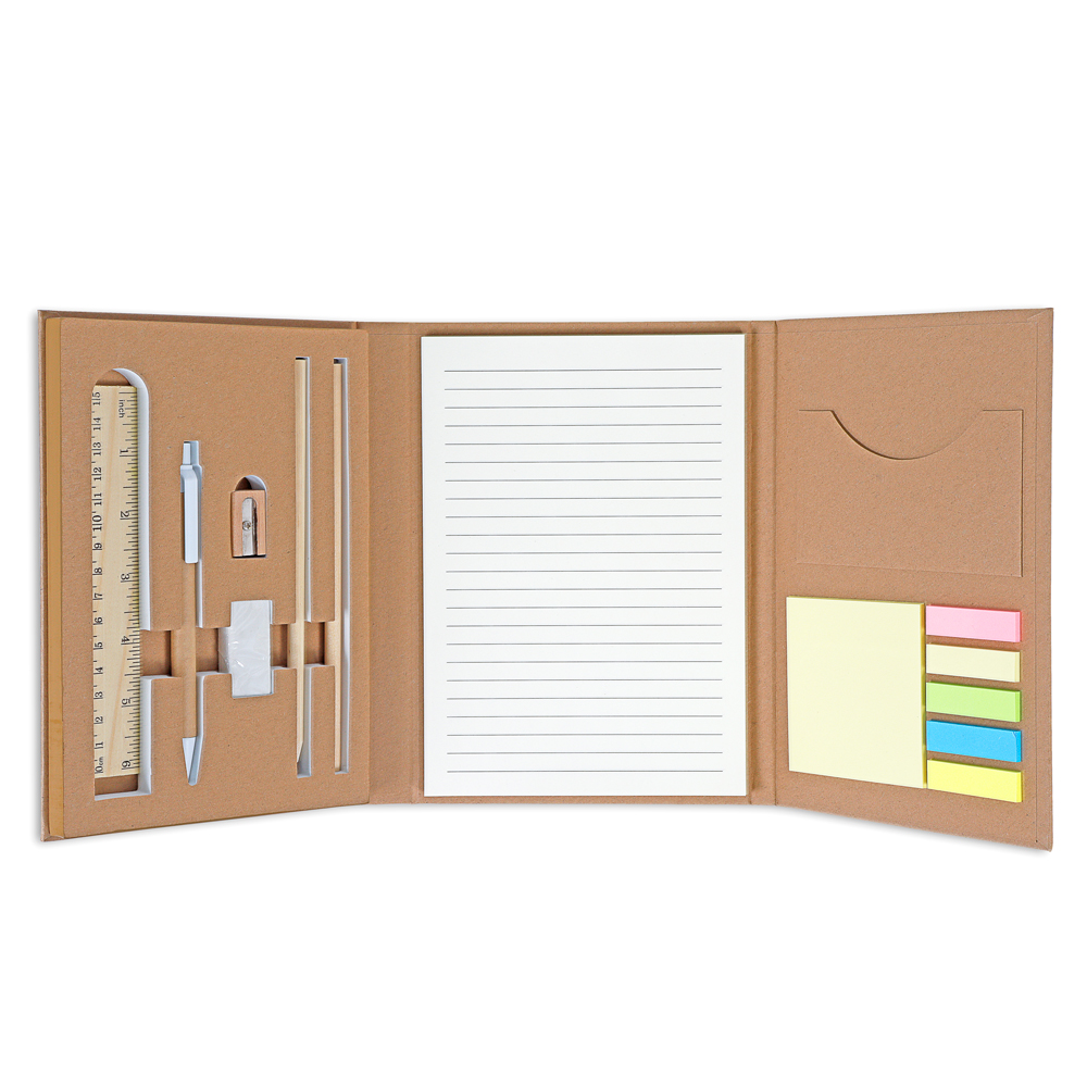   Kit Escritório em Papel Kraft Personalizado