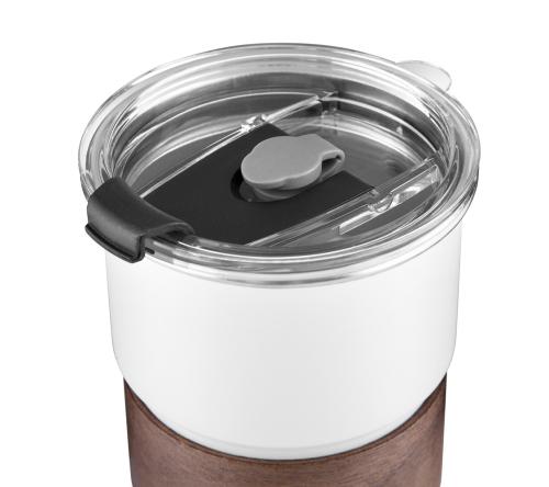 Copo de inox com canudo