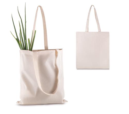 Sacola em Algodão cru 140g/m² - (42x38x12cm)