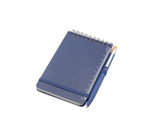 Bloco mini , capa em PP , 60 folhas pautadas. 14,7 x 9 cm