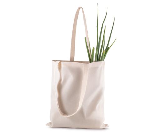 Sacola em Algodão cru 140g/m² - (42x38x12cm)