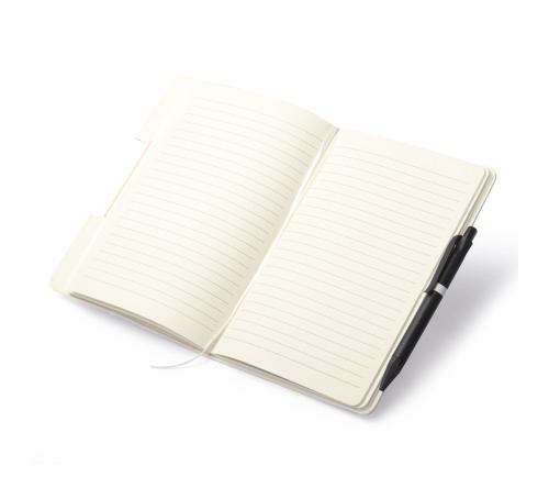 Caderno Capa em Caixa de Leite Reciclado – Função Suporte para Smartphone