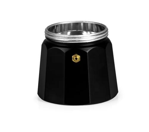 Cafeteira Italiana em Alumínio - Preta - 250ml