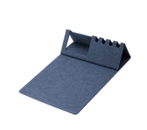 Mouse Pad RPET com Porta-Objetos
