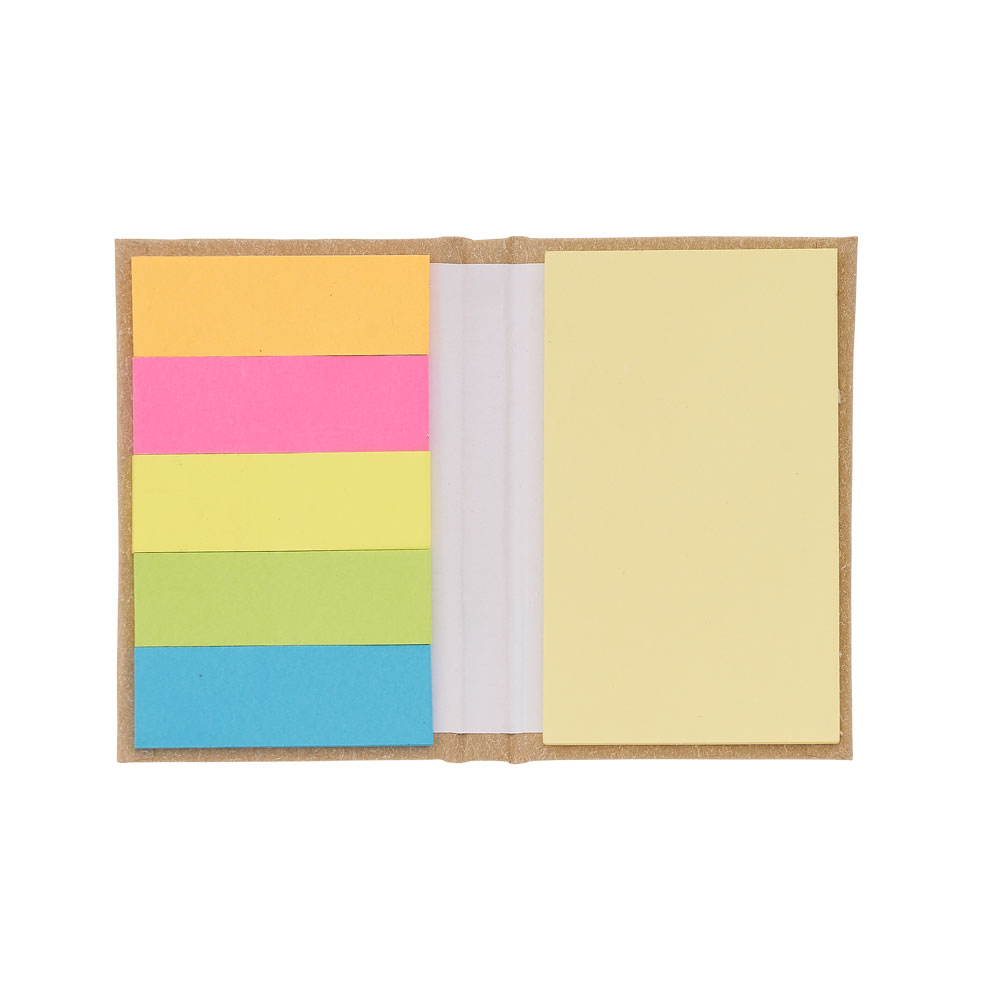 Bloco com autoadesivos 8x5cm