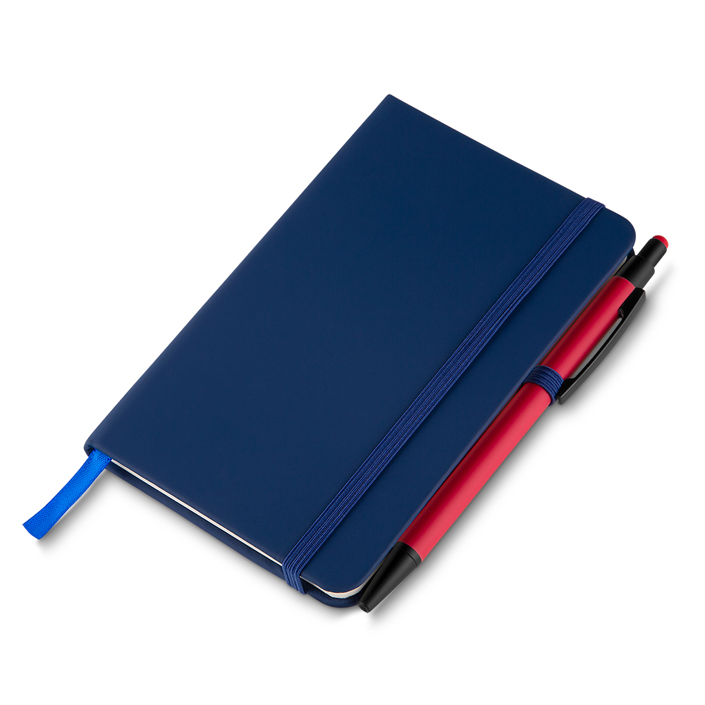 Bloco moleskine 9x14 cm folhas pautadas