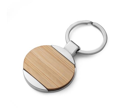 Brinde chaveiro executivo em bambu personalizado