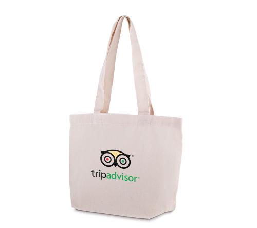 Sacola em Algodão personalizada - 120g/m² (23x32x10cm)
