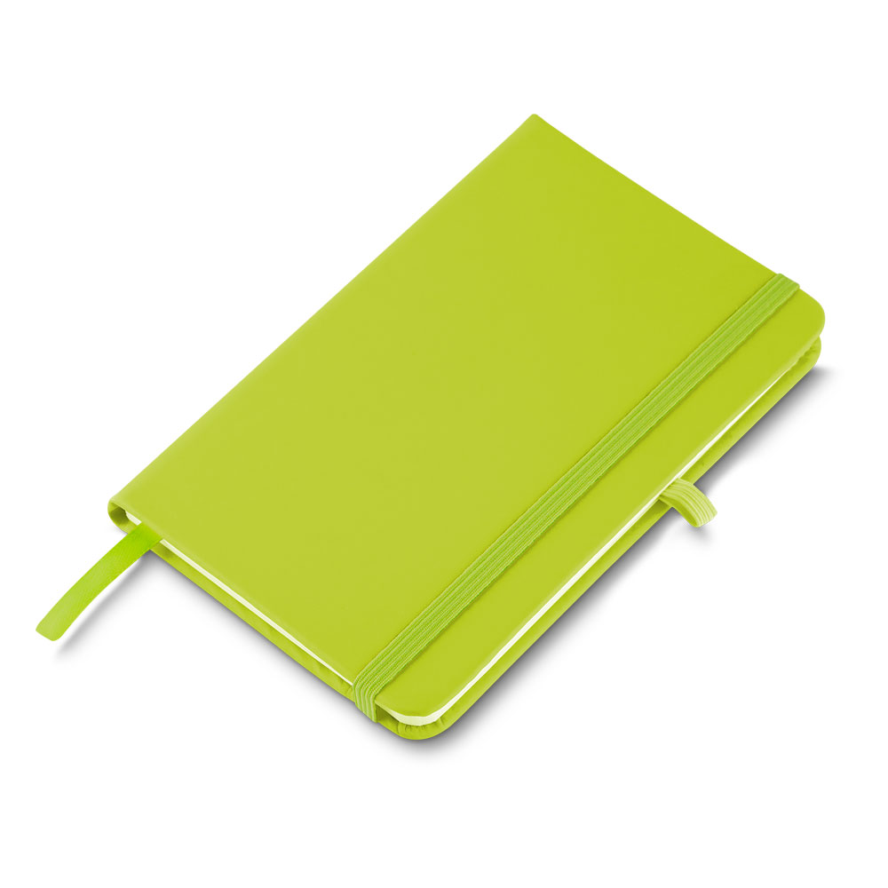 Bloco moleskine 9x14 cm folhas pautadas