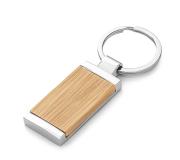   Chaveiro executivo em Metal e Bambu