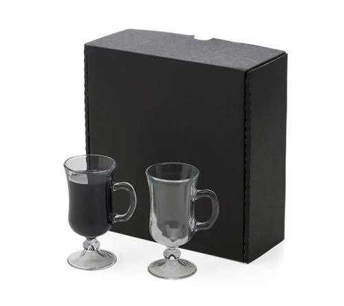 Brinde Jogo de Canecas para Café - 2 Pçs - 130ml  personalizado