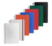   Caderno capa dura 80 folhas pautadas
