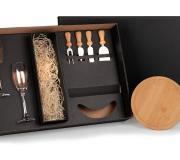 Cozinha e afins Kit queijo personalizado Kit Queijo e Champagne personalizado FBKQ-9017B